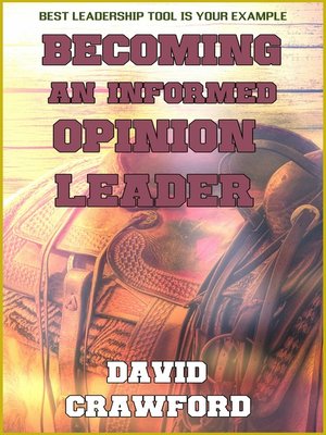 cover image of Becoming an Informed Opinion Leader